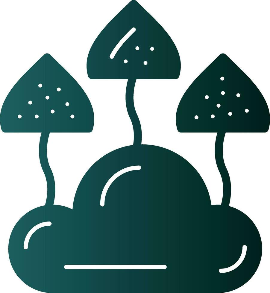 Fungus Vector Icon Design