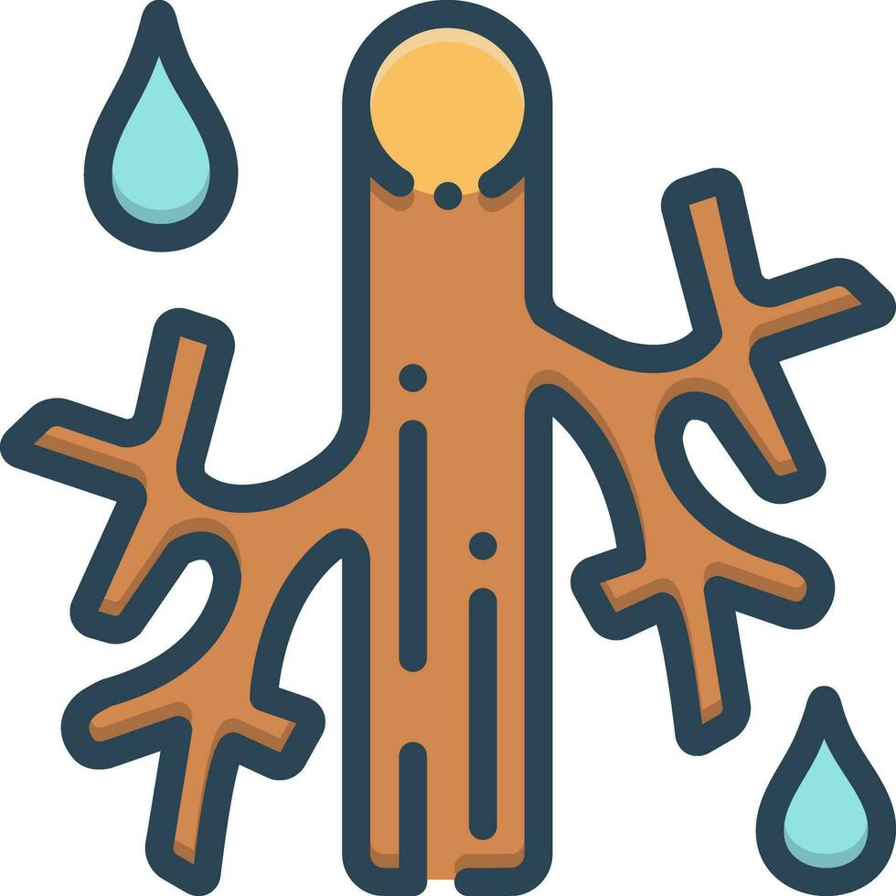 color icon for angio vector