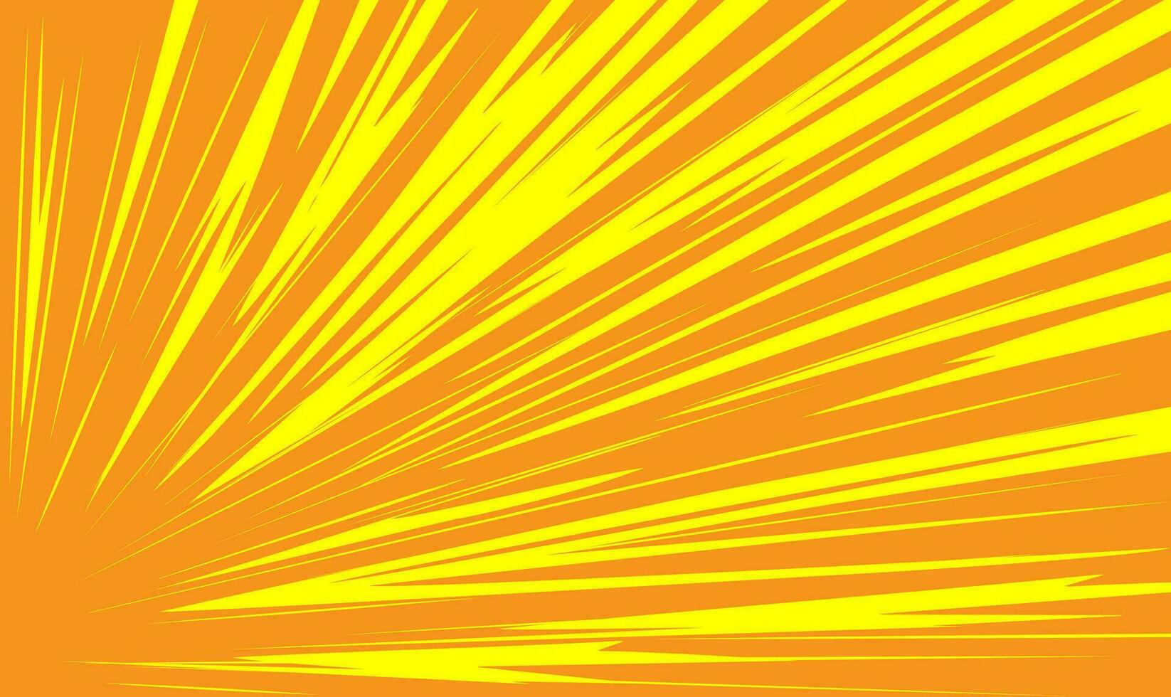 Background of yellow dynamic lines. vector