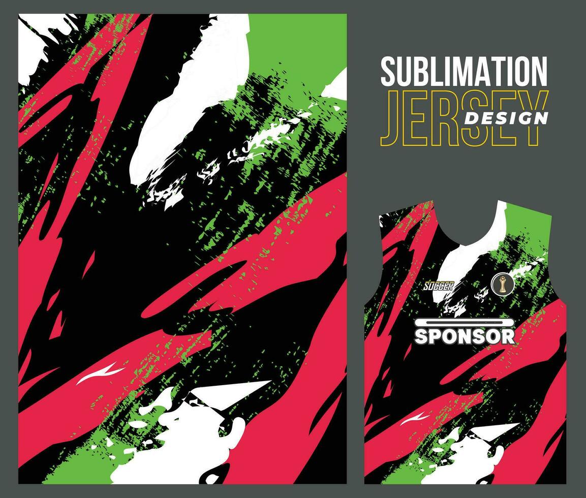 Tshirt Jersey Print Racing Sport vector