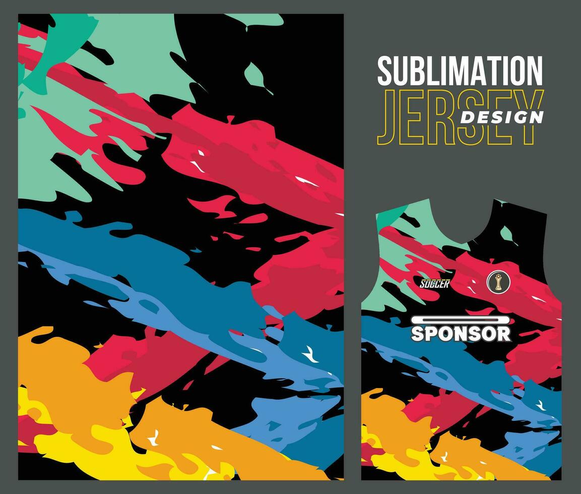 Tshirt Jersey Print Racing Sport vector
