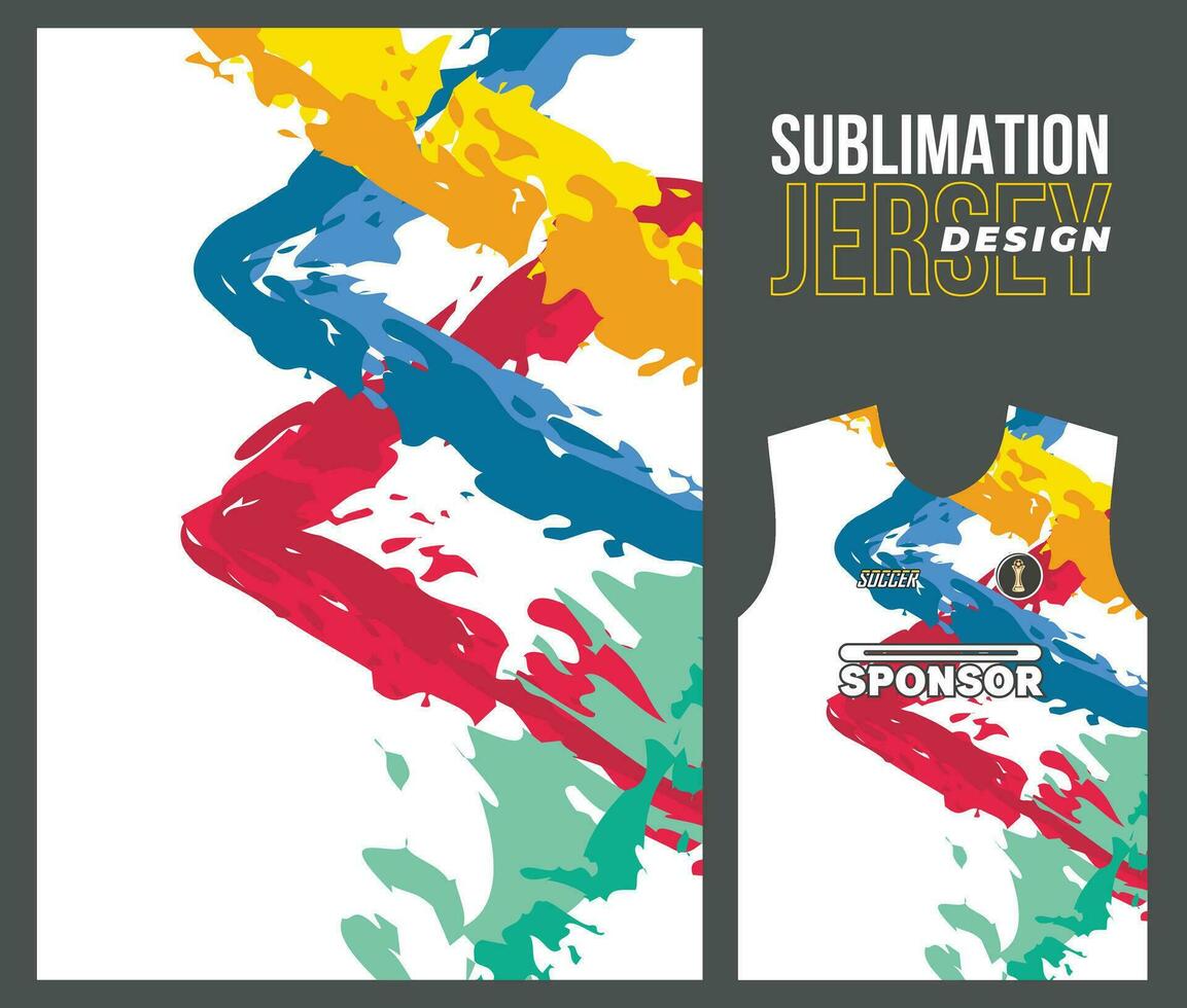 Tshirt Jersey Print Racing Sport vector