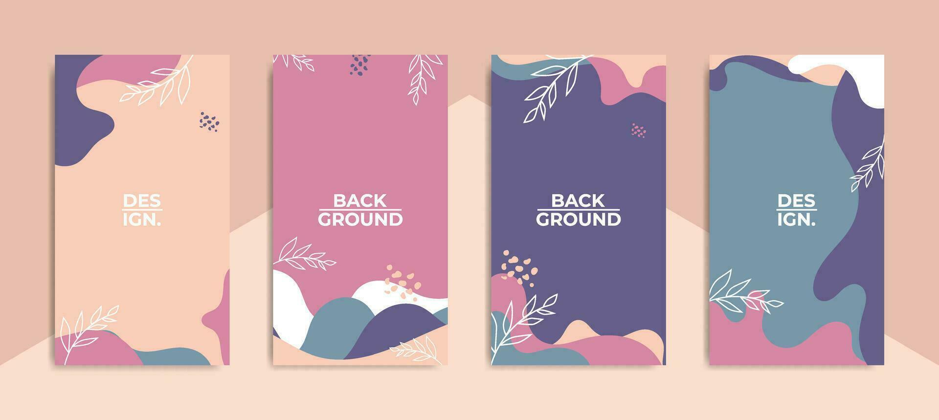 Editable Trendy background template. perfect for social media stories, ads, posters, banners, etc vector
