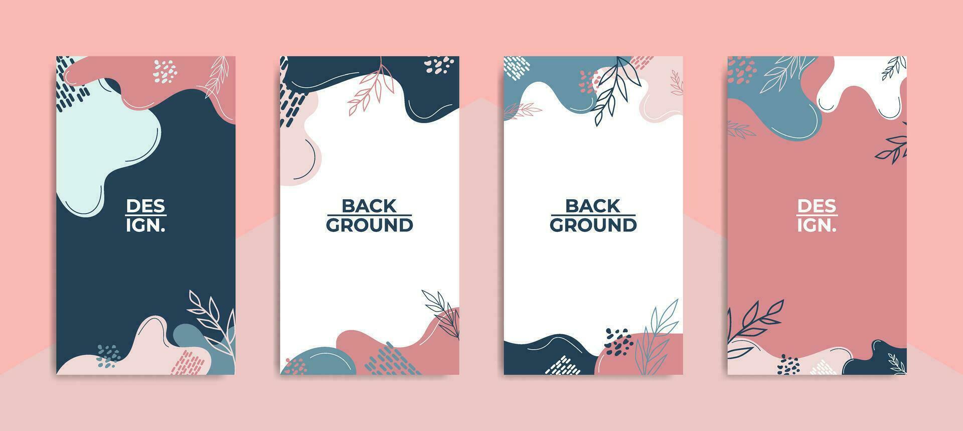 Editable Trendy background template. perfect for social media stories, ads, posters, banners, etc vector
