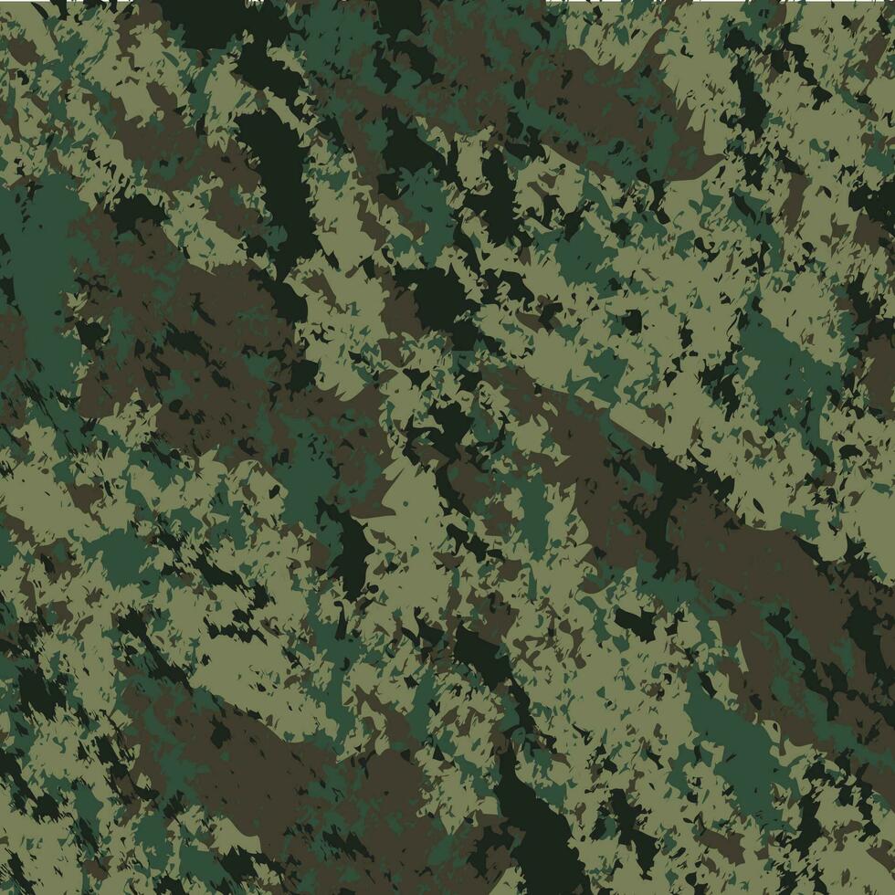 abstract jungle camouflage uniform pattern for forest combat vector