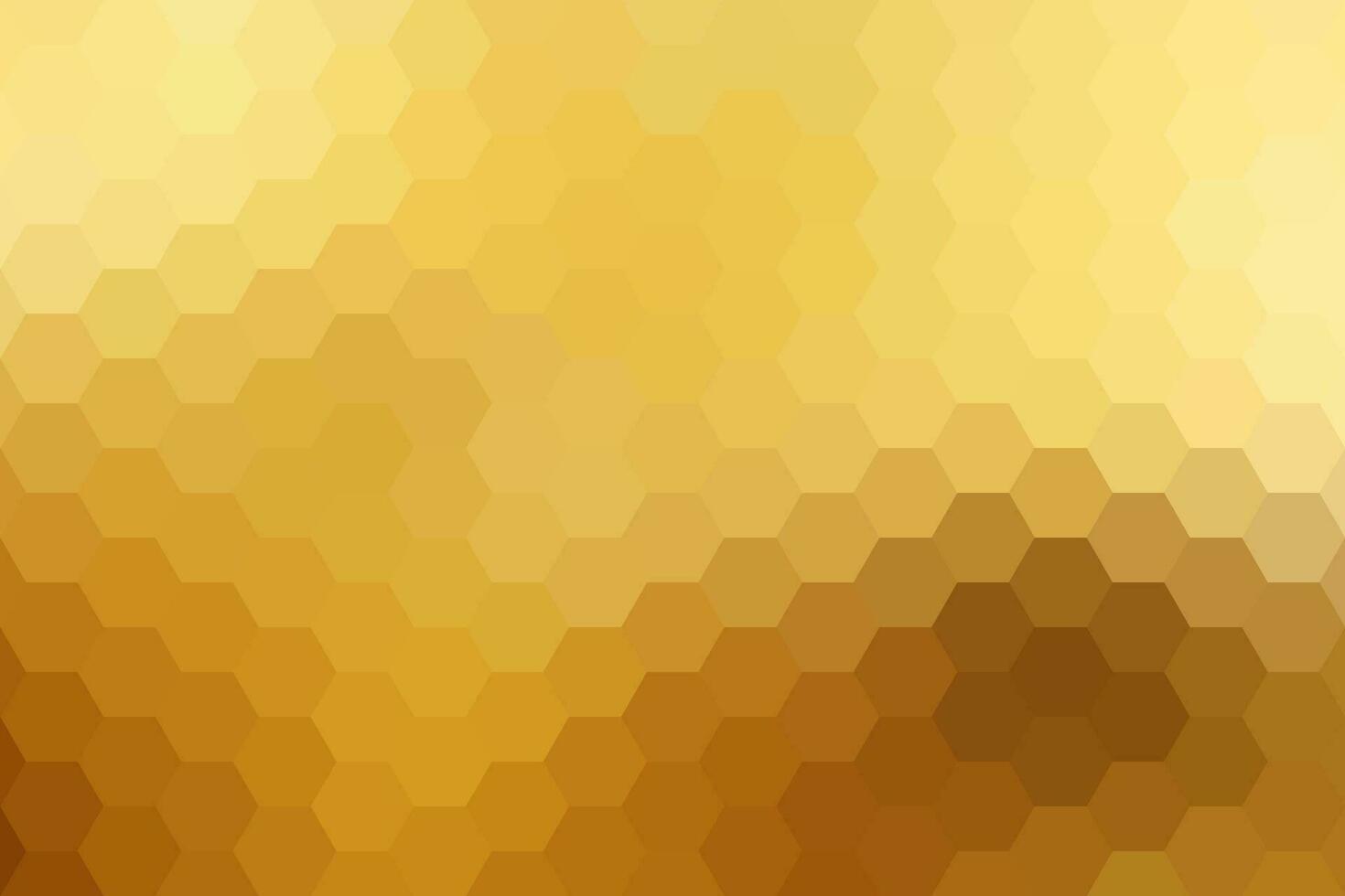 Vector golden pattern made by hexagon tiles. Elegant glitter decoration. Geometric gold luxury backdrop.