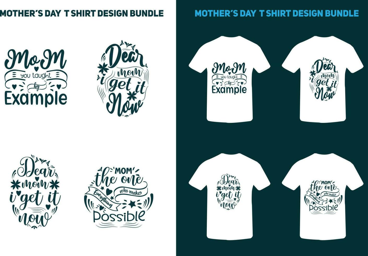 Mothers day typography t shirt, mothers day t shirt vector set,lettering mom t shirt, mommy t shirt,