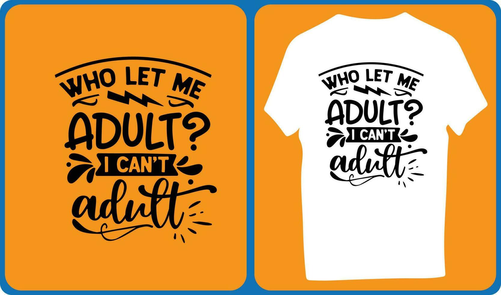 Who let me adult vector