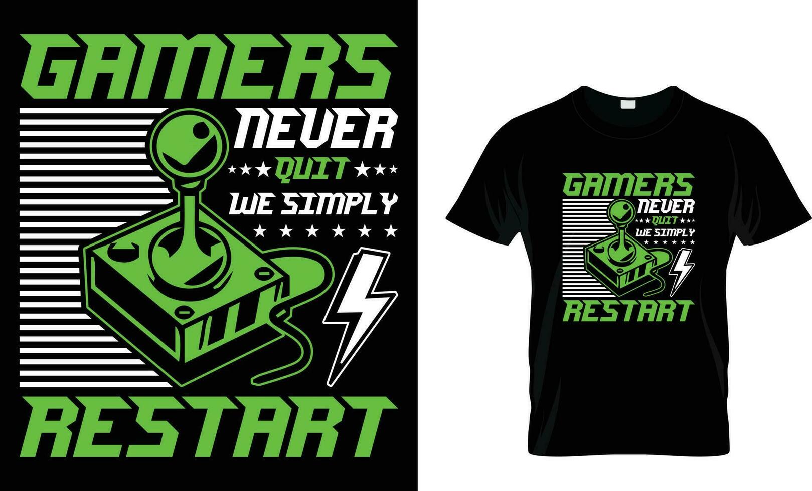 gaming -shirt design, vector