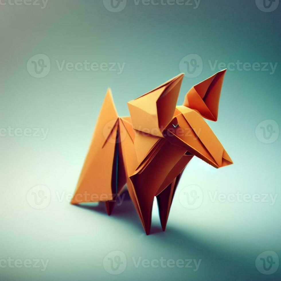 Whimsical Wonders A Delightful Collection of Cute Origami Animals photo