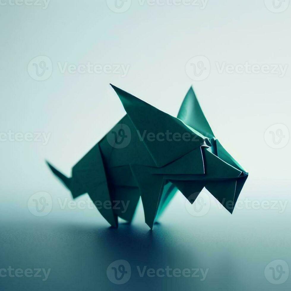 Whimsical Wonders A Delightful Collection of Cute Origami Animals photo