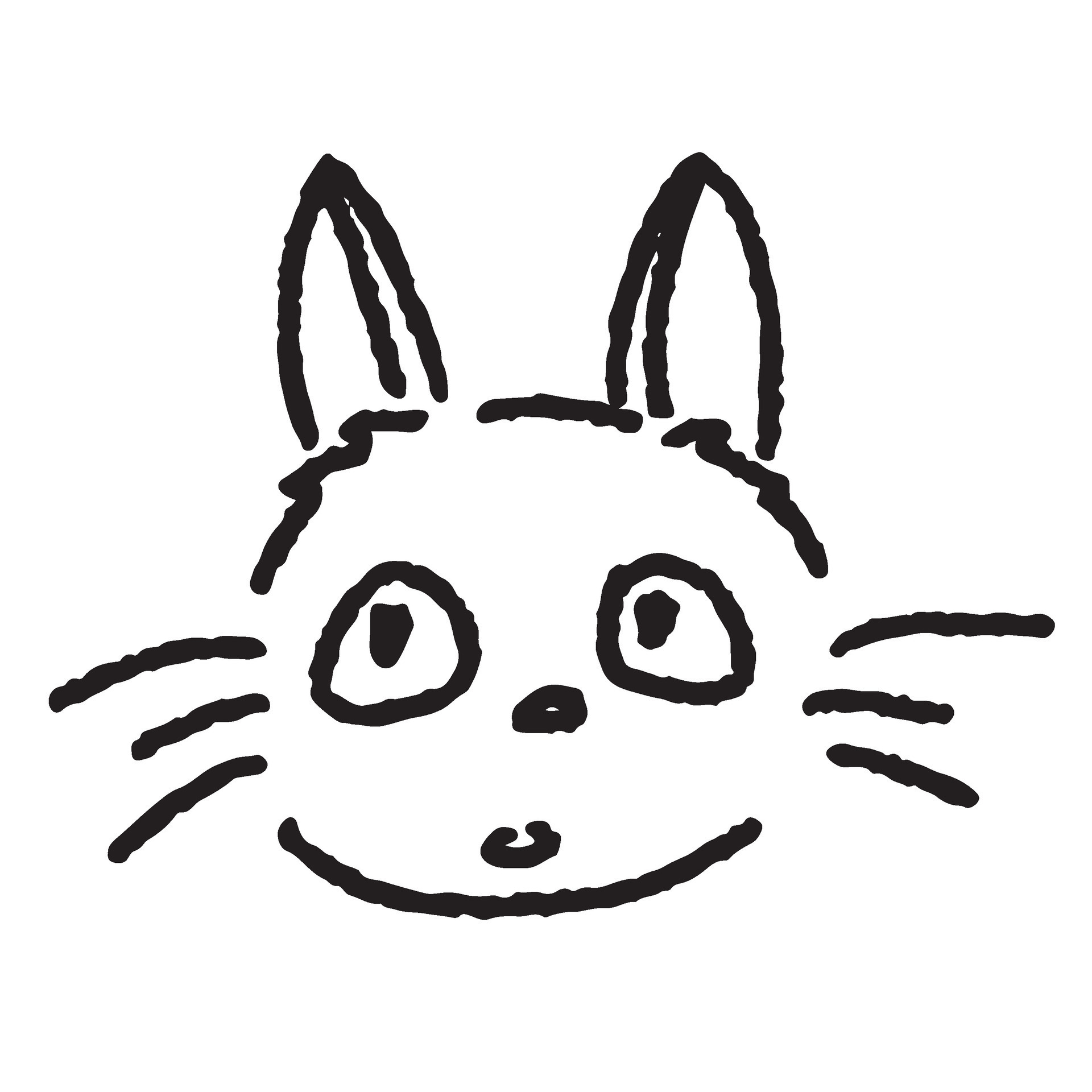 cat line element 25339275 Vector Art at Vecteezy