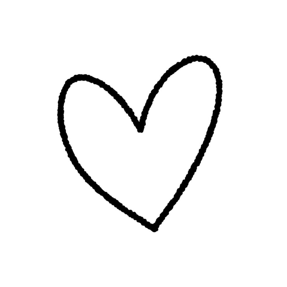 heart shape element vector