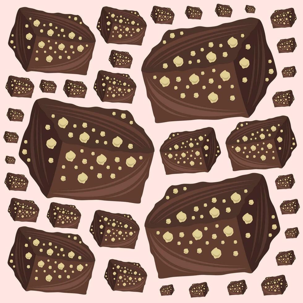 Fudge vector illustration for graphic design and decorative element