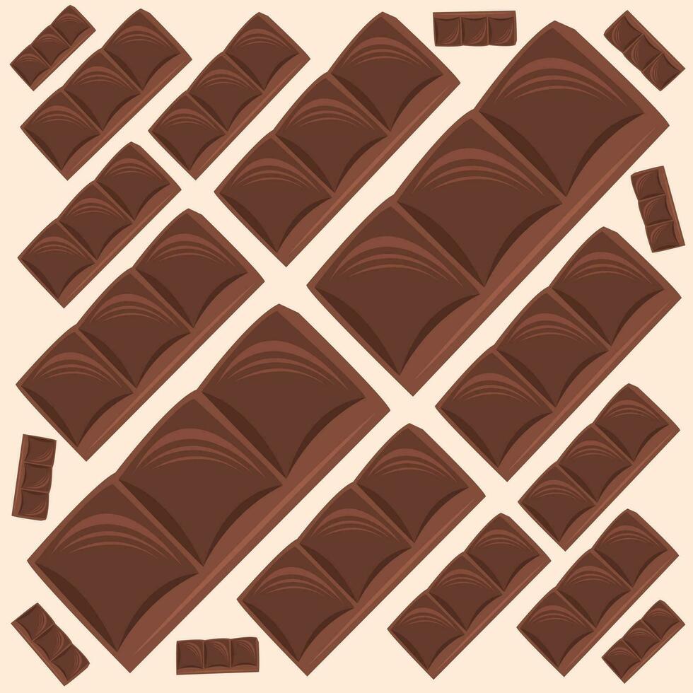 chocolate bar postre vector ilustración para gráfico diseño y decorativo elemento