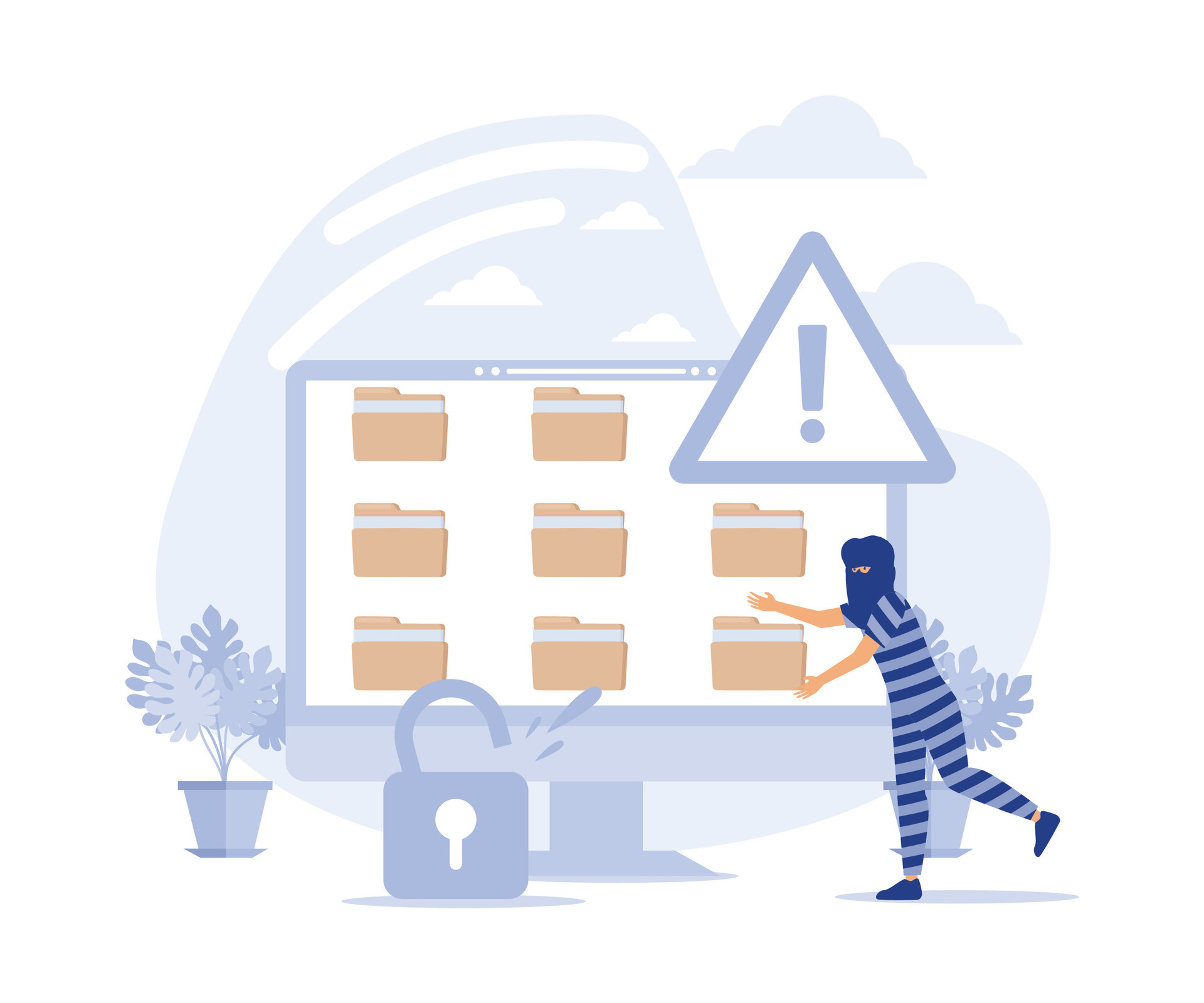 cyber security, Database, cyber security, control, protection of