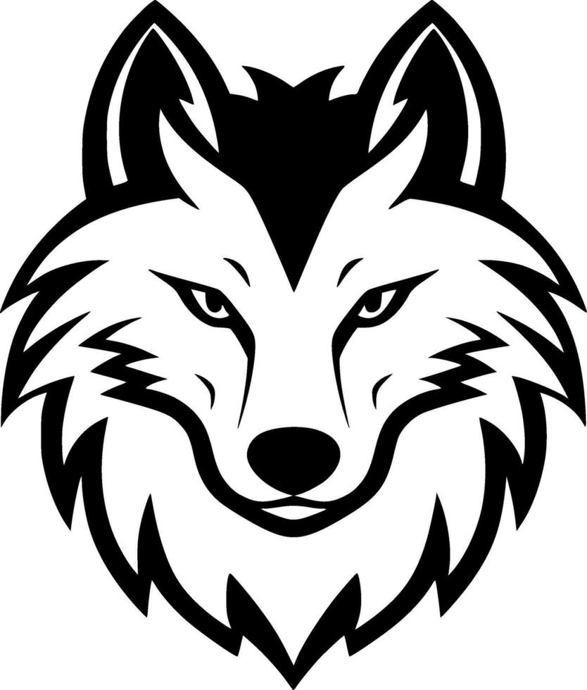 lobo - alto calidad vector logo - vector ilustración ideal para camiseta gráfico