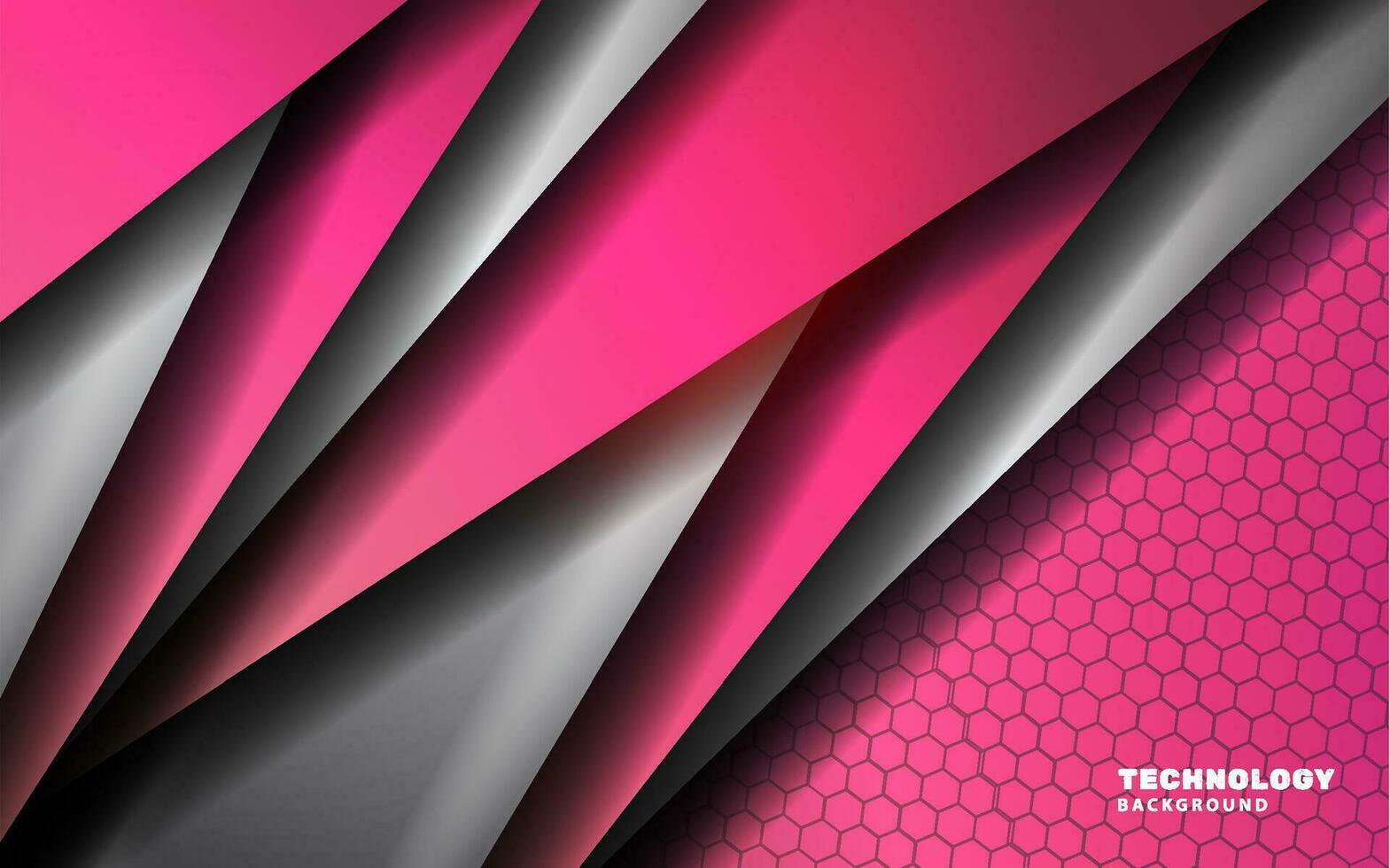 Abstract metal pink color background vector