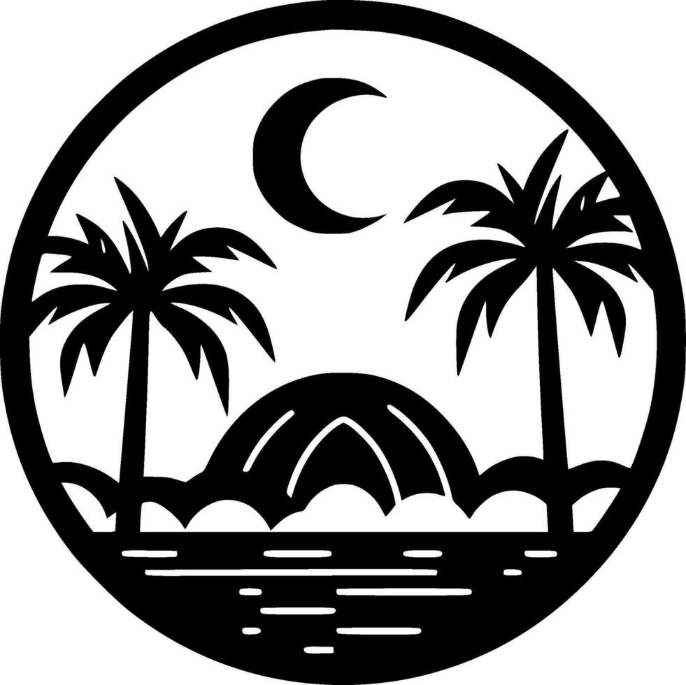 Summer - High Quality Vector Logo - Vector illustration ideal for T-shirt graphic