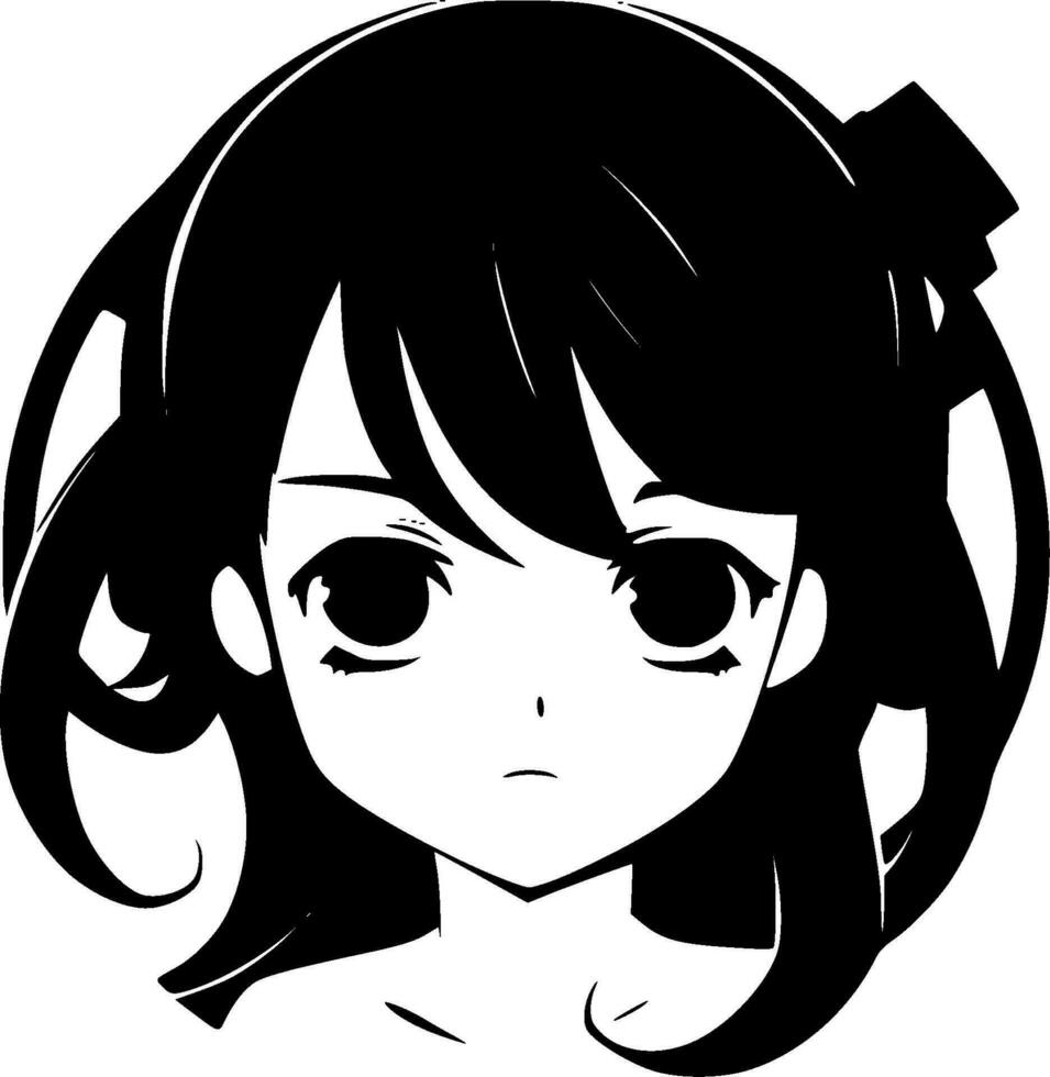 Anime - High Quality Vector Logo - Vector illustration ideal for T-shirt graphic