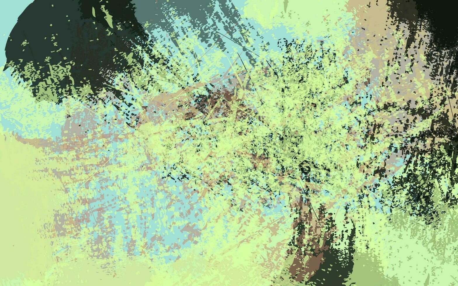 Abstract grunge texture paintbrush splash paint background vector