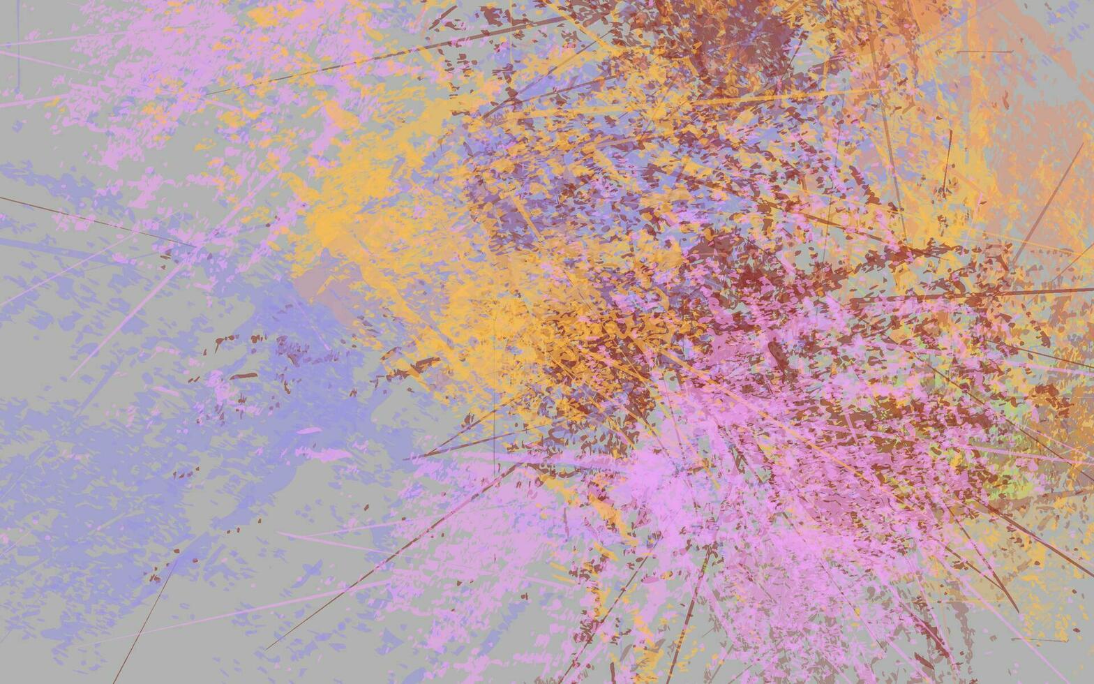 Abstract grunge texture splash wall painting background vector