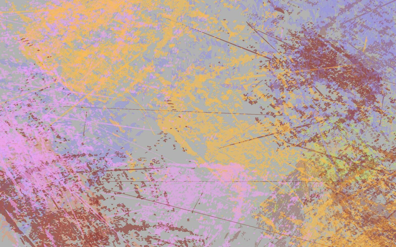 Abstract grunge texture splash wall painting background vector