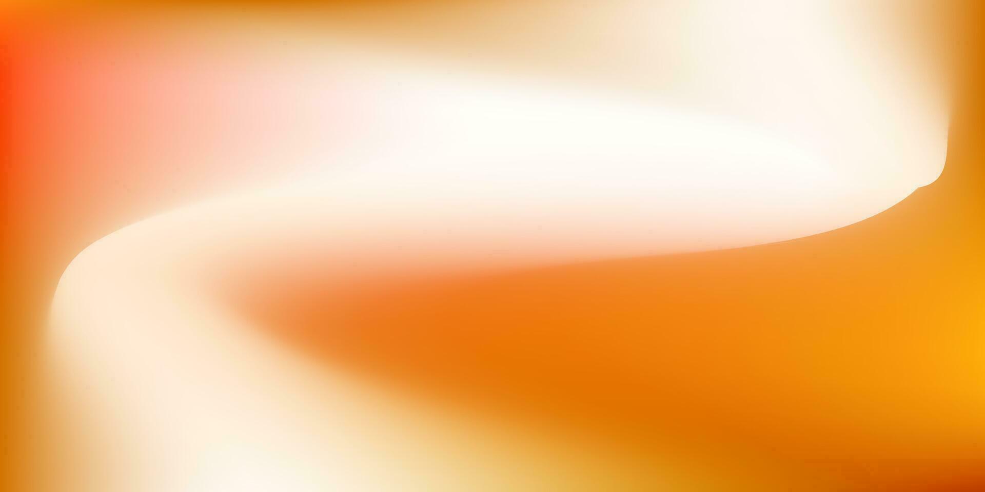 Abstract gradient orange color background vector
