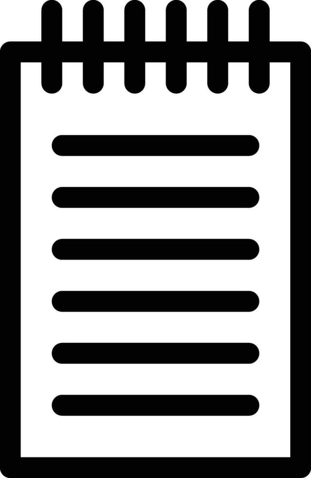 email pencil notebook line icon vector