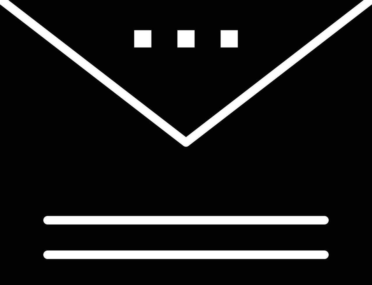 message filled icon vector