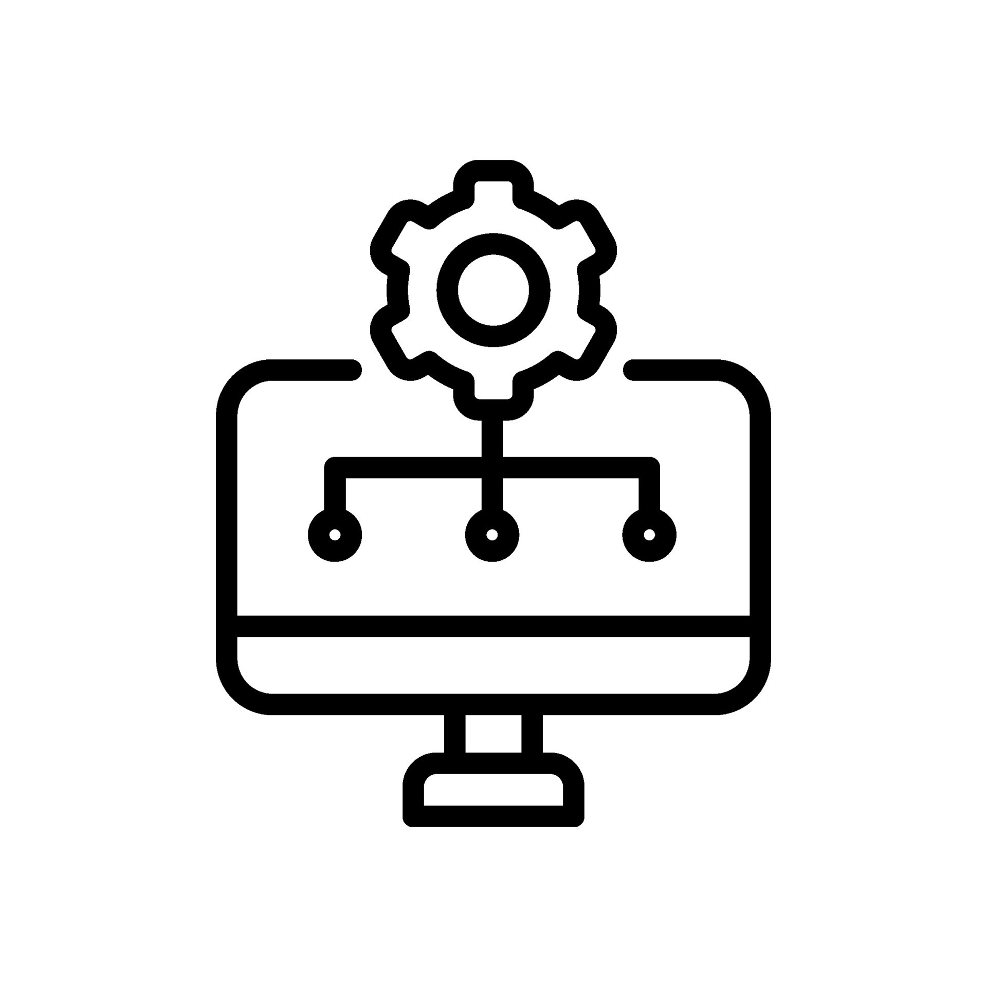 an algorithm icon in line style 25341616 Vector Art at Vecteezy