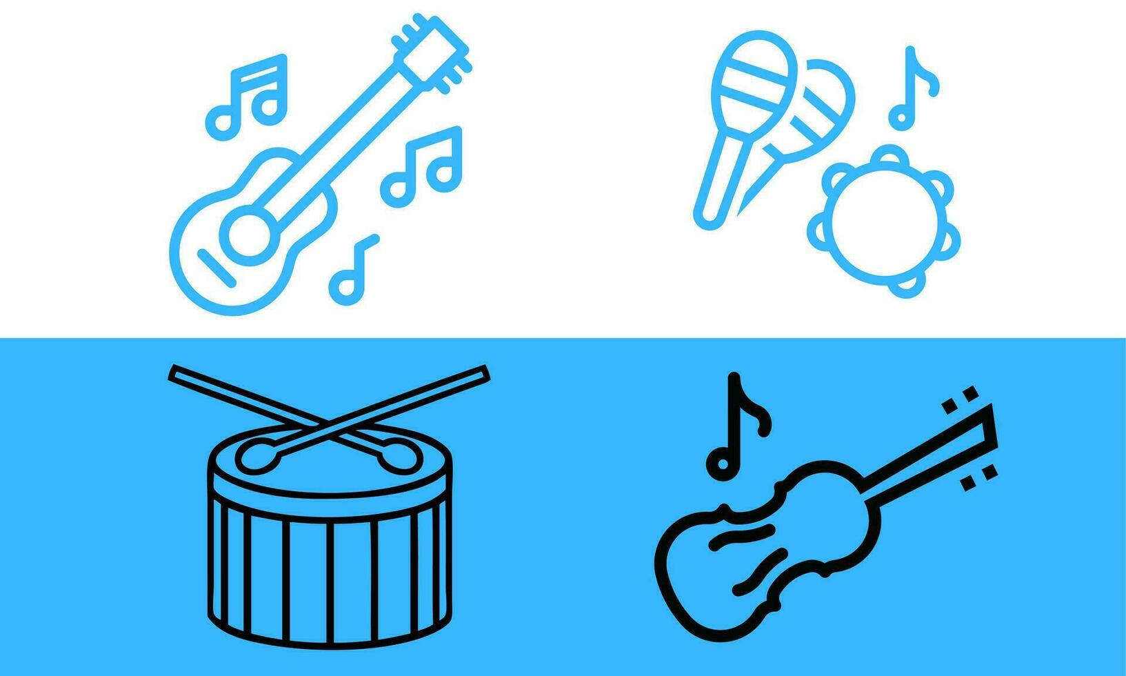 Music logo vector design illustration