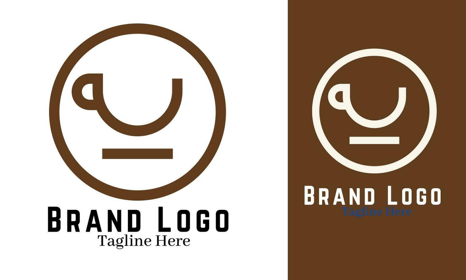 Coffee logo design vector illustration, brand identity emblem