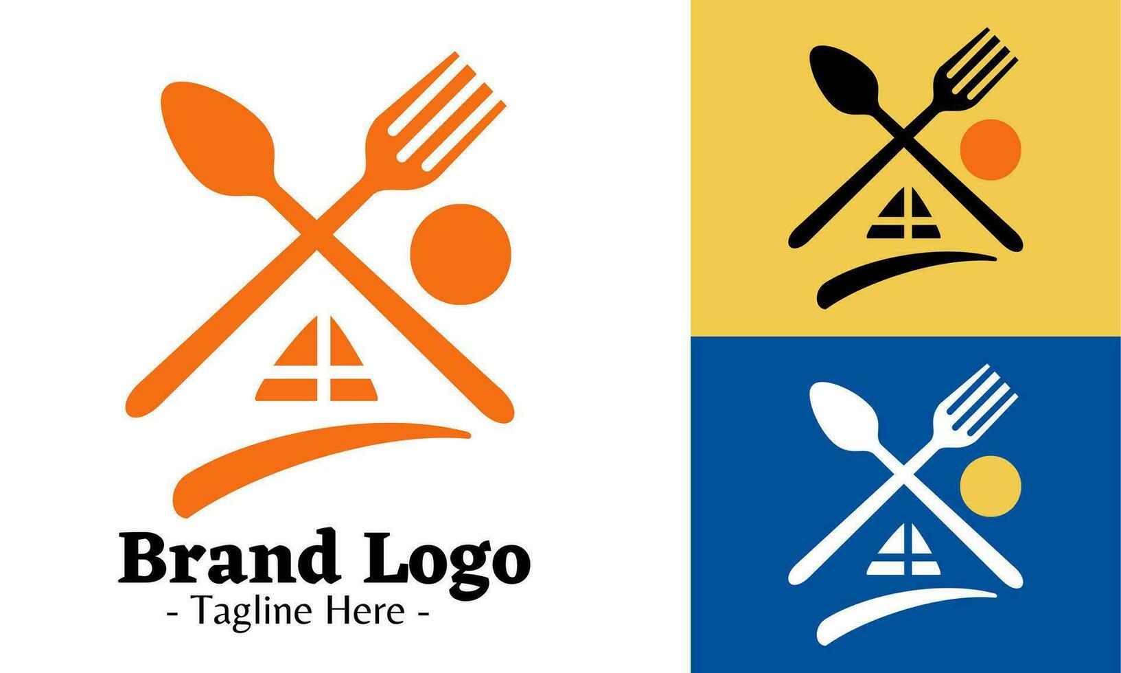 restaurante logo diseño vector, moderno logos concepto vector