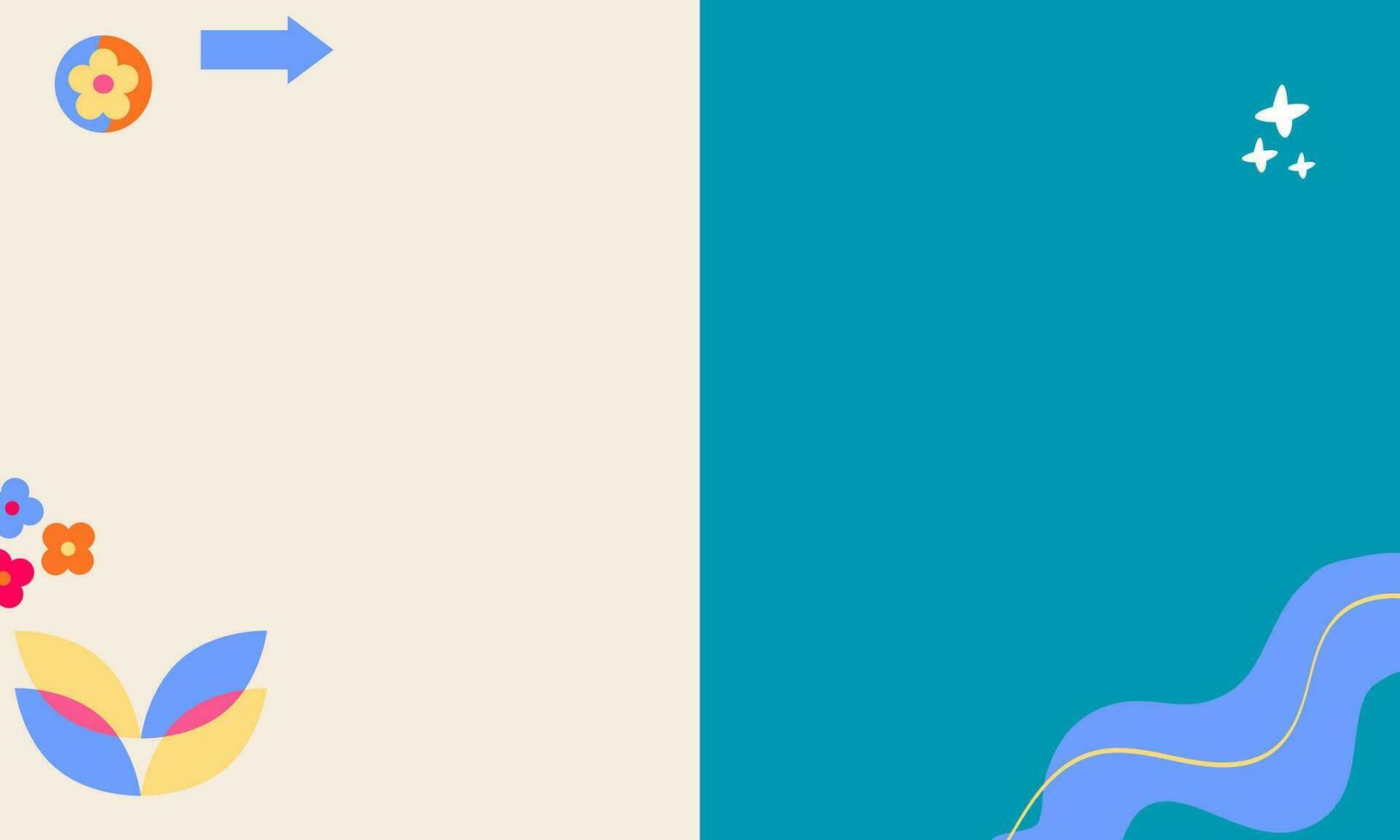 Geometric background vector illustration, Memphis style design