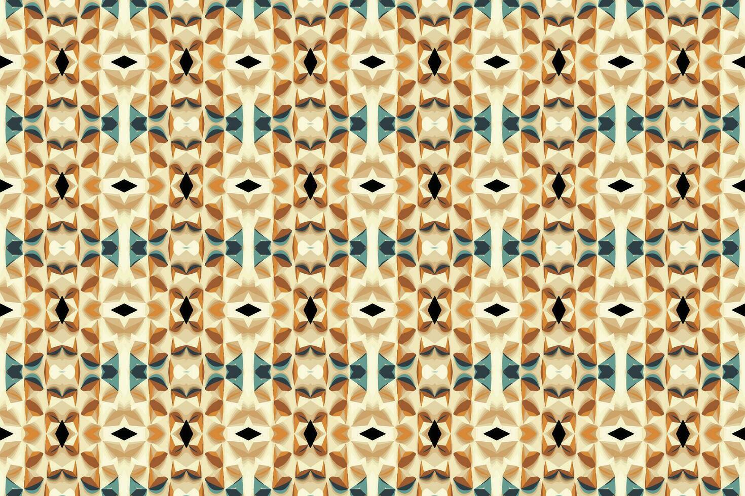 Seamless batik pattern,geometric tribal pattern,it resembles ethnic boho,aztec style,ikat style.luxury decorative fabric pattern for famous banners.designed for use fabric,curtain,carpet,Batik vector