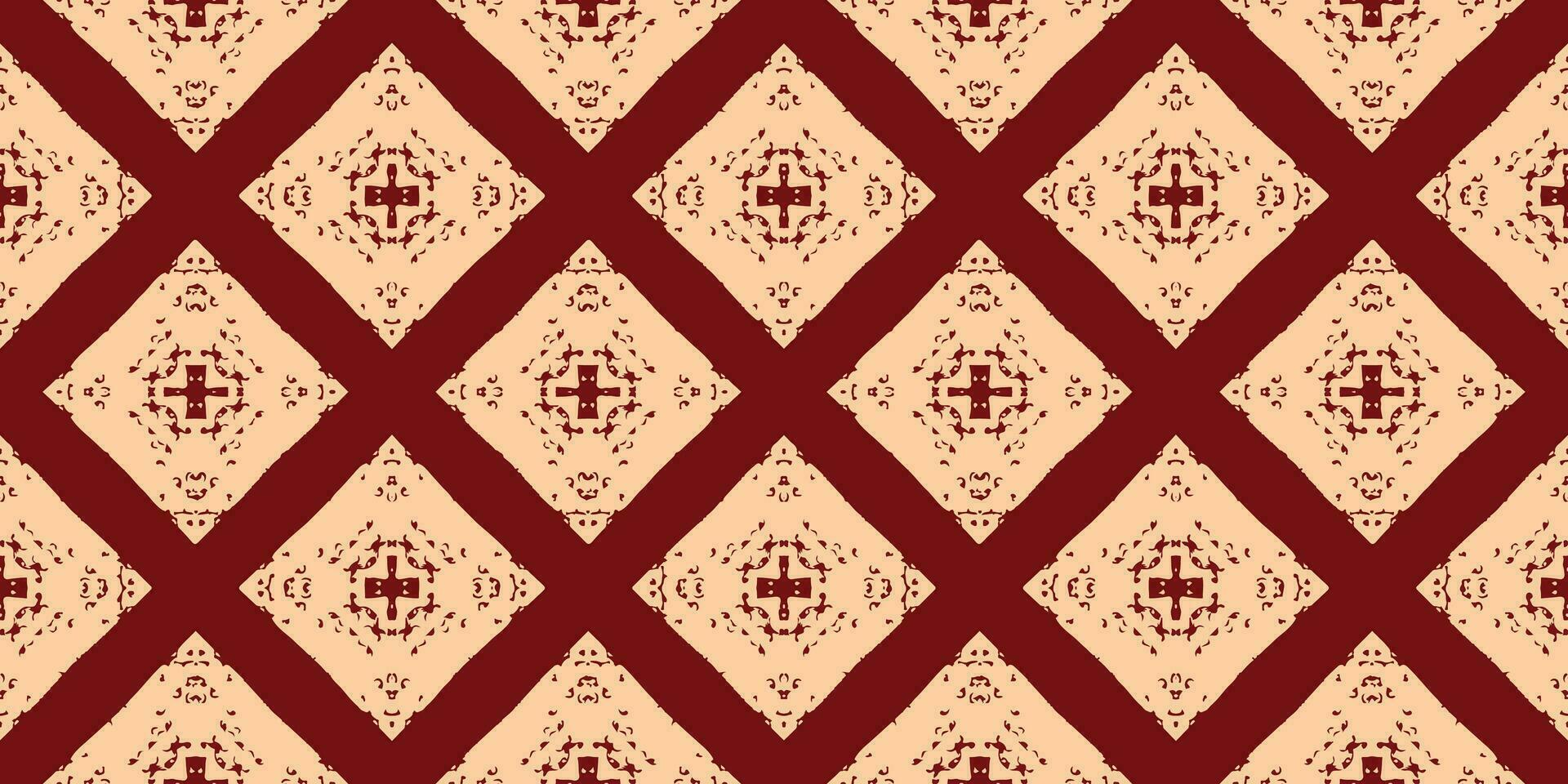 Seamless batik pattern,geometric tribal pattern,it resembles ethnic boho,aztec style,ikat style.luxury decorative fabric pattern for famous banners.designed for use fabric,curtain,carpet,Batik vector