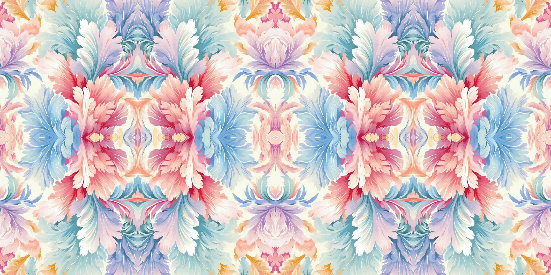 Seamless batik pattern, Seamless floral batik pattern, and Seamless motif pattern resemble ethnic boho, Aztec, and ikat styles. designed for use in satin, wallpaper, fabric, curtain, carpet, Batik vector