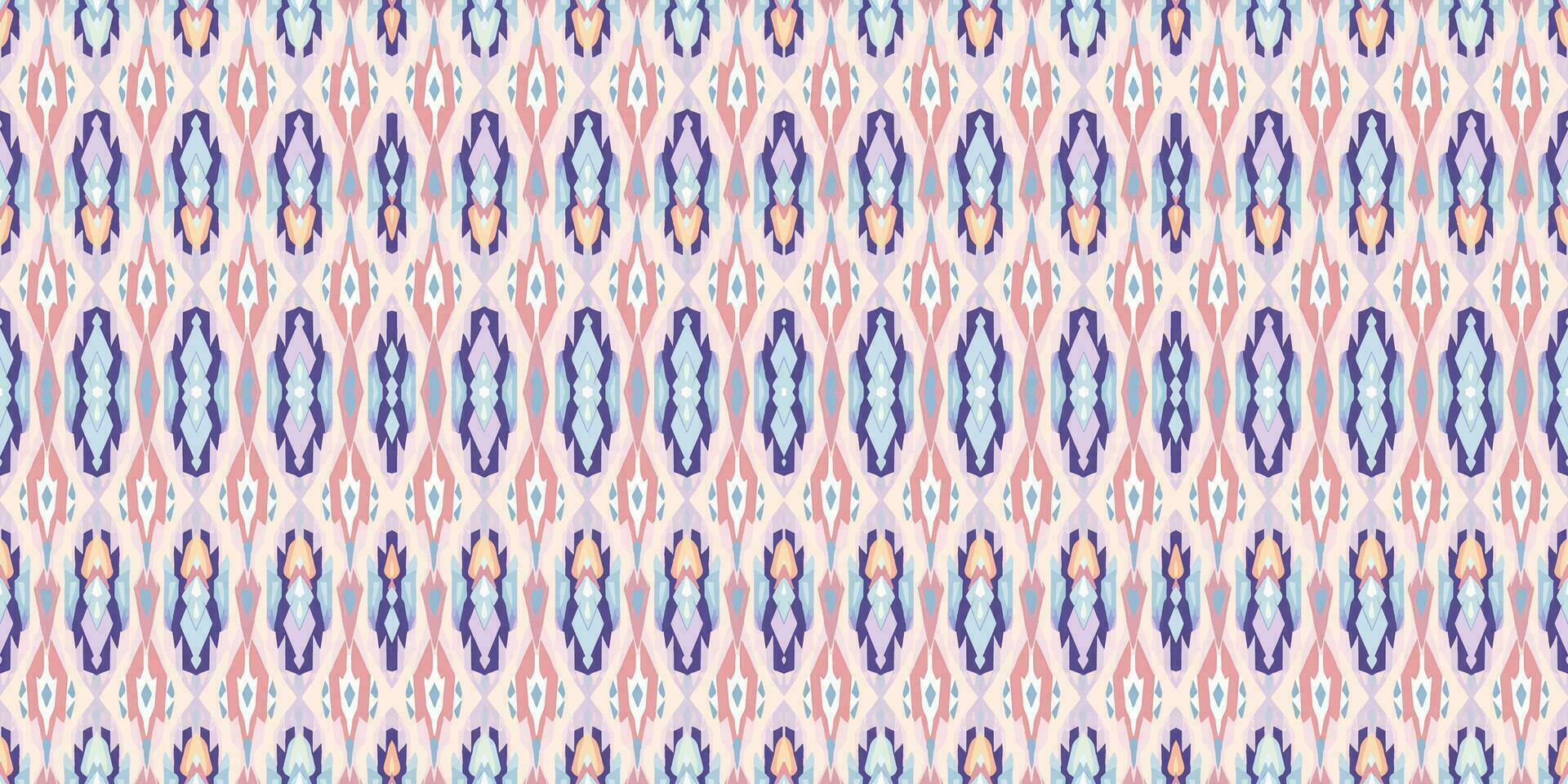 Seamless batik pattern, Seamless floral batik pattern, and Seamless motif pattern resemble ethnic boho, Aztec, and ikat styles. designed for use in satin, wallpaper, fabric, curtain, carpet, Batik vector