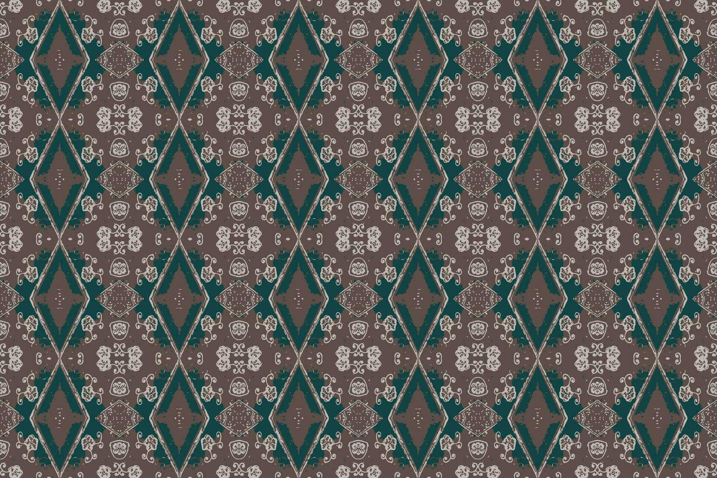 Seamless batik pattern,geometric tribal pattern,it resembles ethnic boho,aztec style,ikat style.luxury decorative fabric pattern for famous banners.designed for use fabric,curtain,carpet,Batik vector