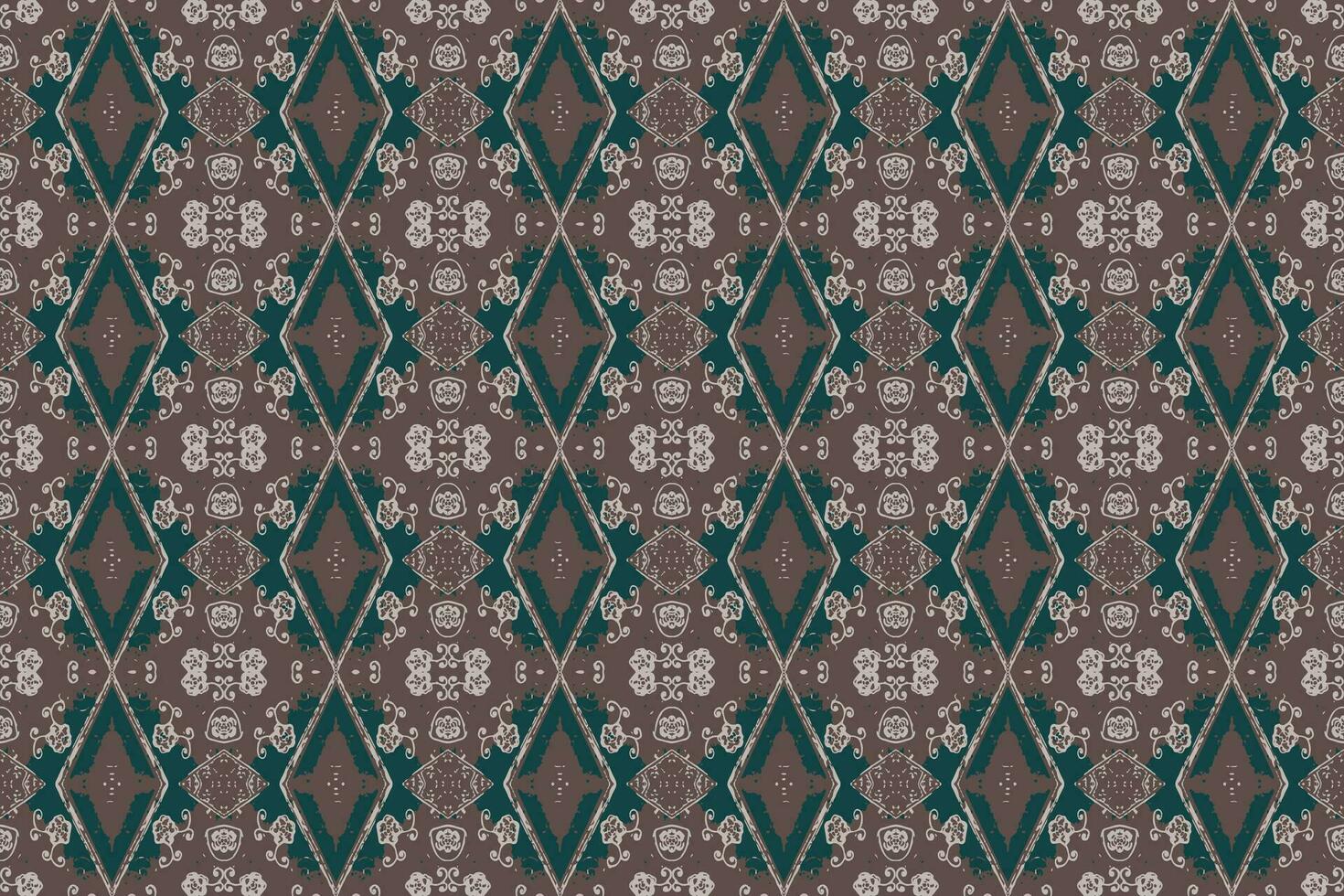 sin costura batik patrón, geométrico tribal patrón se parece étnico bohemio, azteca estilo, ikat estilo.lujo decorativo tela modelo para famoso banners.diseñados para utilizar tela, cortina, alfombra, batik vector