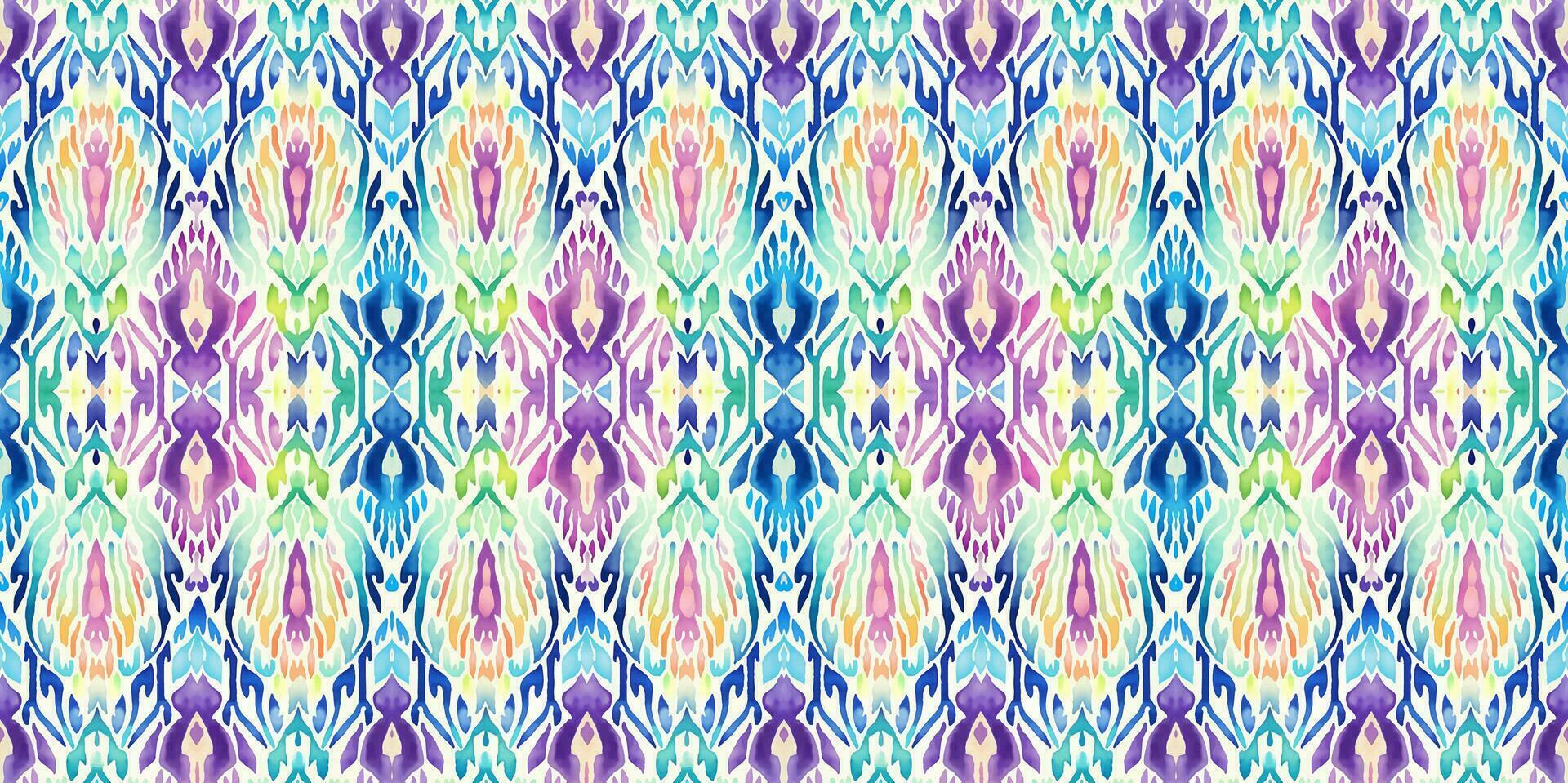 Seamless batik pattern, Seamless floral batik pattern, and Seamless motif pattern resemble ethnic boho, Aztec, and ikat styles. designed for use in satin, wallpaper, fabric, curtain, carpet, Batik vector