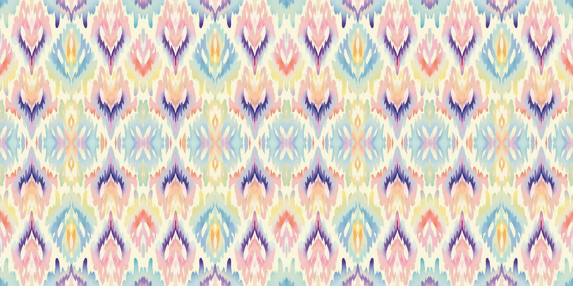 Seamless batik pattern, Seamless floral batik pattern, and Seamless motif pattern resemble ethnic boho, Aztec, and ikat styles. designed for use in satin, wallpaper, fabric, curtain, carpet, Batik vector