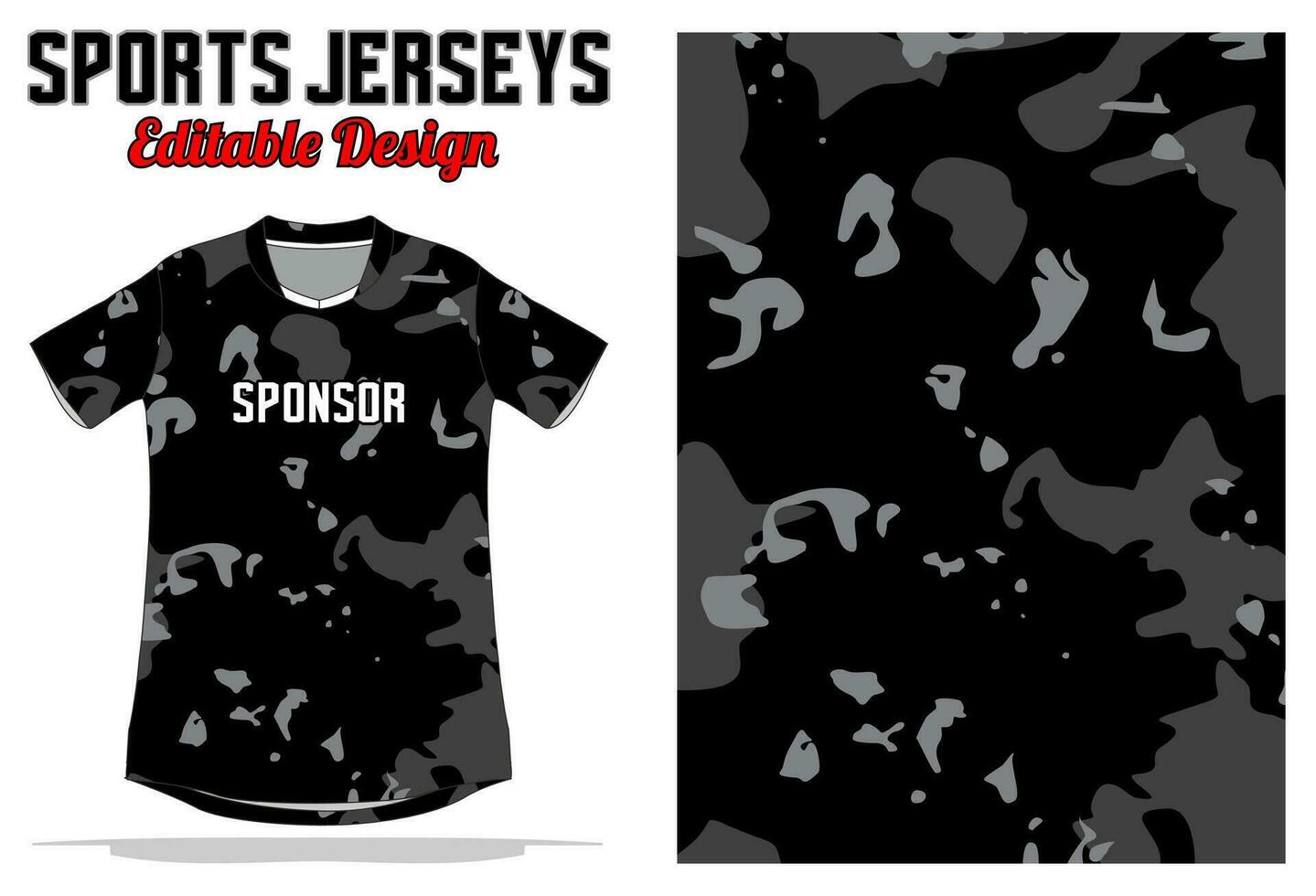 Abstract background jersey design for sport uniform vector