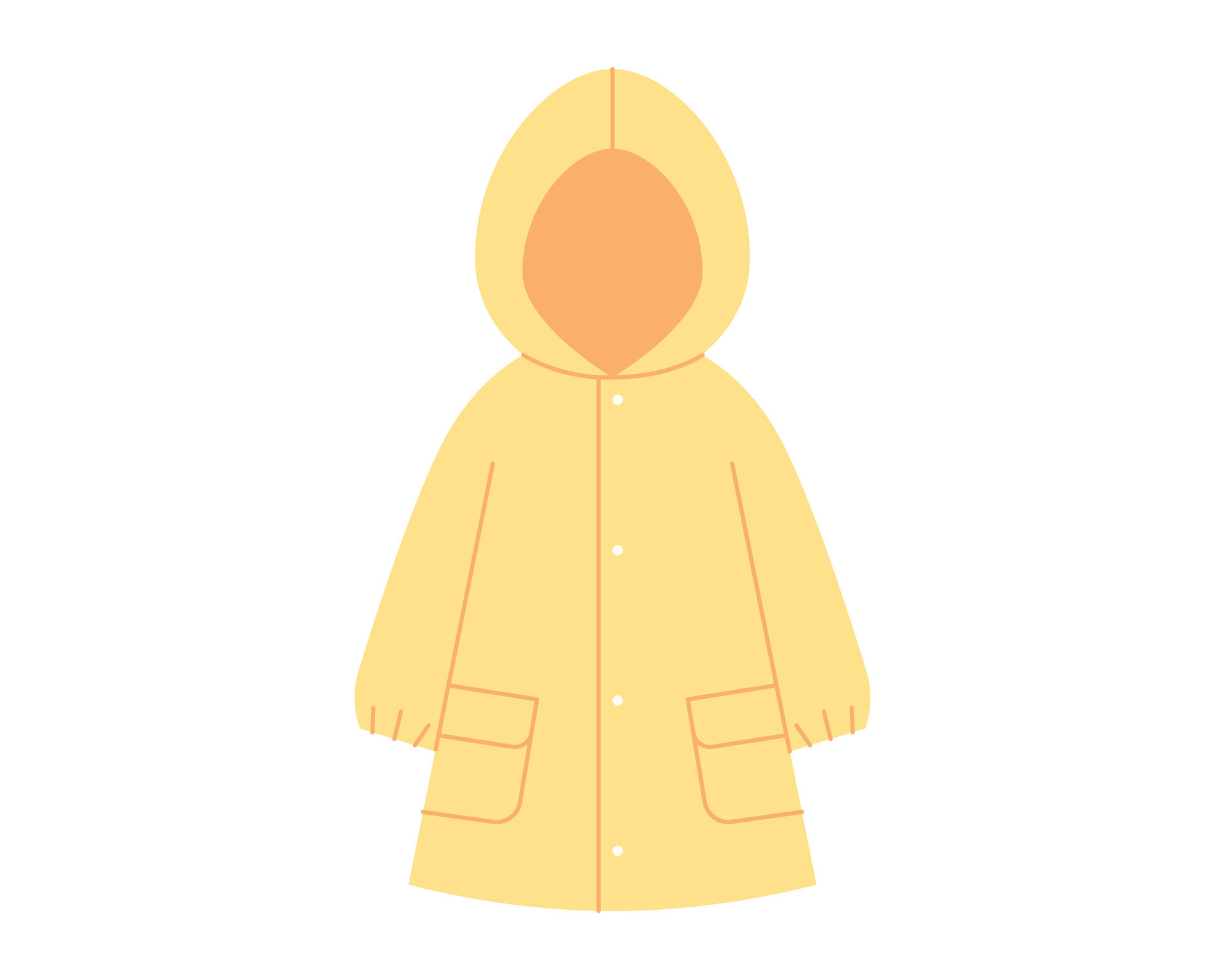 rain-day-yellow-raincoat-for-children-simple-illustration-in-flat