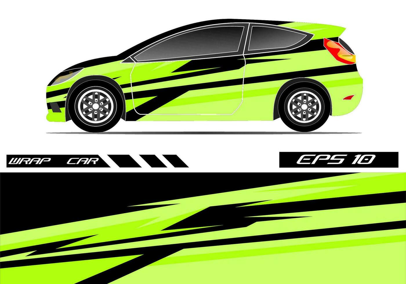 coche envolver etiqueta diseño concepto. resumen grunge antecedentes para envolver vehículos, carrera carros, carga furgonetas, recoger camiones y librea. vector