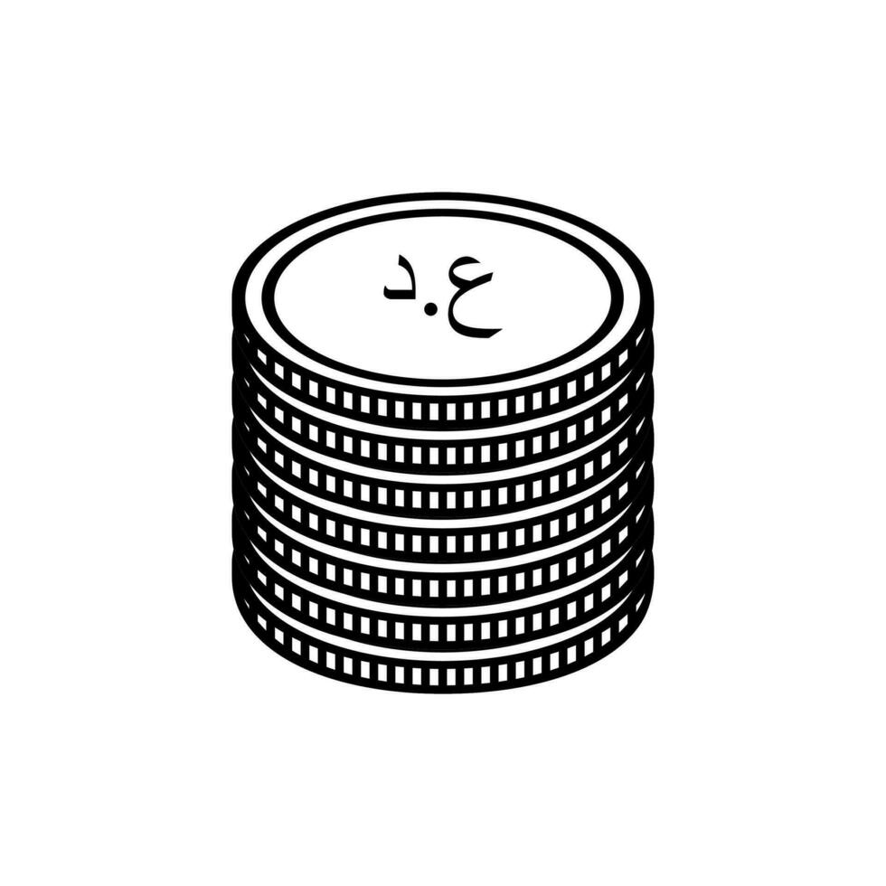 Iraq Currency Symbol, Iraqi Dinar icon, IQD Sign. Vector Illustration