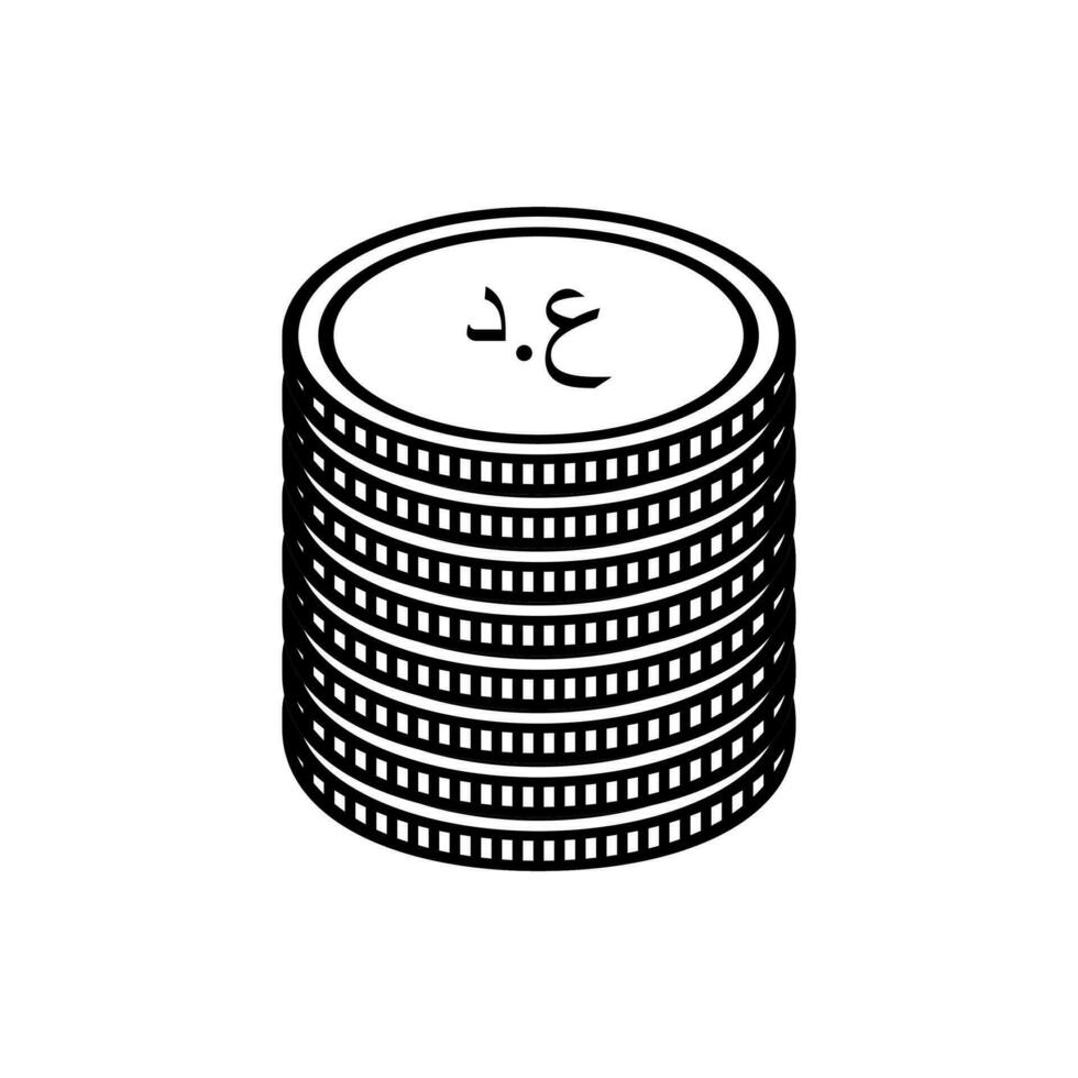 Iraq Currency Symbol, Iraqi Dinar icon, IQD Sign. Vector Illustration