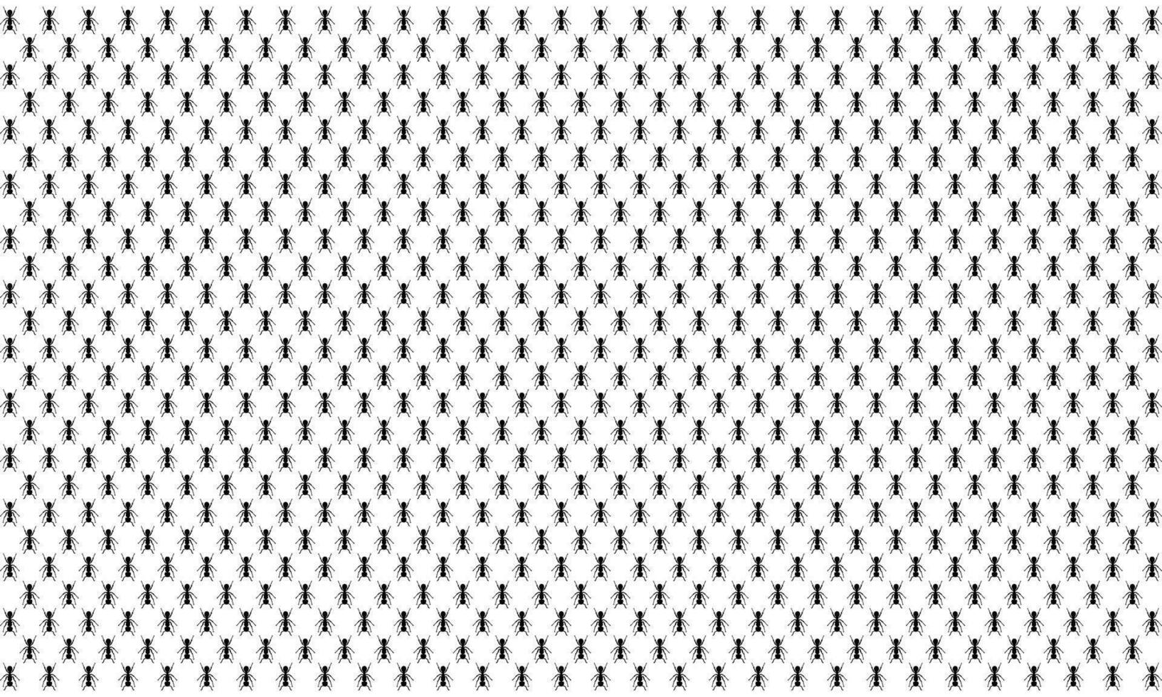 Seamless Ant Motifs Pattern for Ornate, Decoration, or Background, Animal Print Series Can used for Wallpaper, Carpet Pattern, Textile, Fabric, Paper, Wrapping, Plastic, ect. Vector Illustration