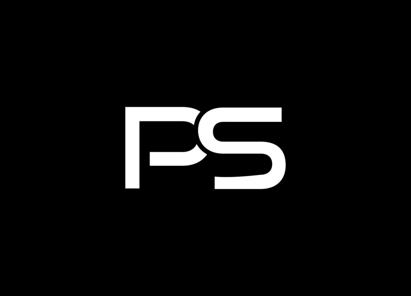 Creative Monogram PS logo design template. PS Letter Business Logo Design Alphabet Icon Vector Symbol